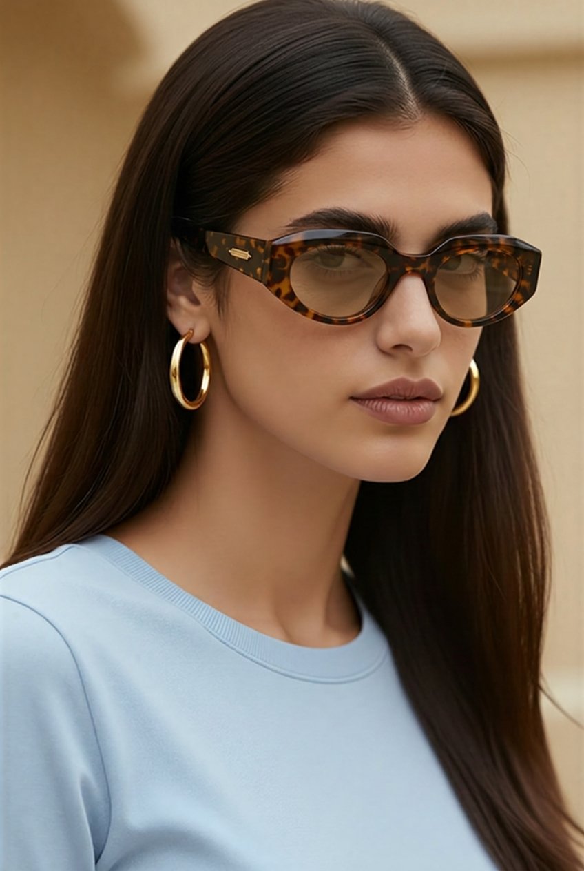 Lunettes ovales Femmes Tendance 2026 – Certifiées UV400