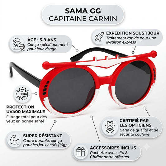 Lunettes Enfant FuturSpeed – Style Sport Futuriste UV400 | SAMA GG