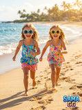 Lunettes de Soleil Enfant Style Stitch – Unisexe Été 2026 (3-5 ans)