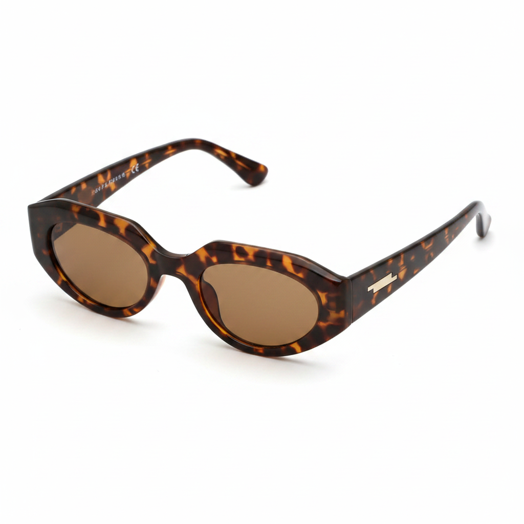 Lunettes écaille fond blanc